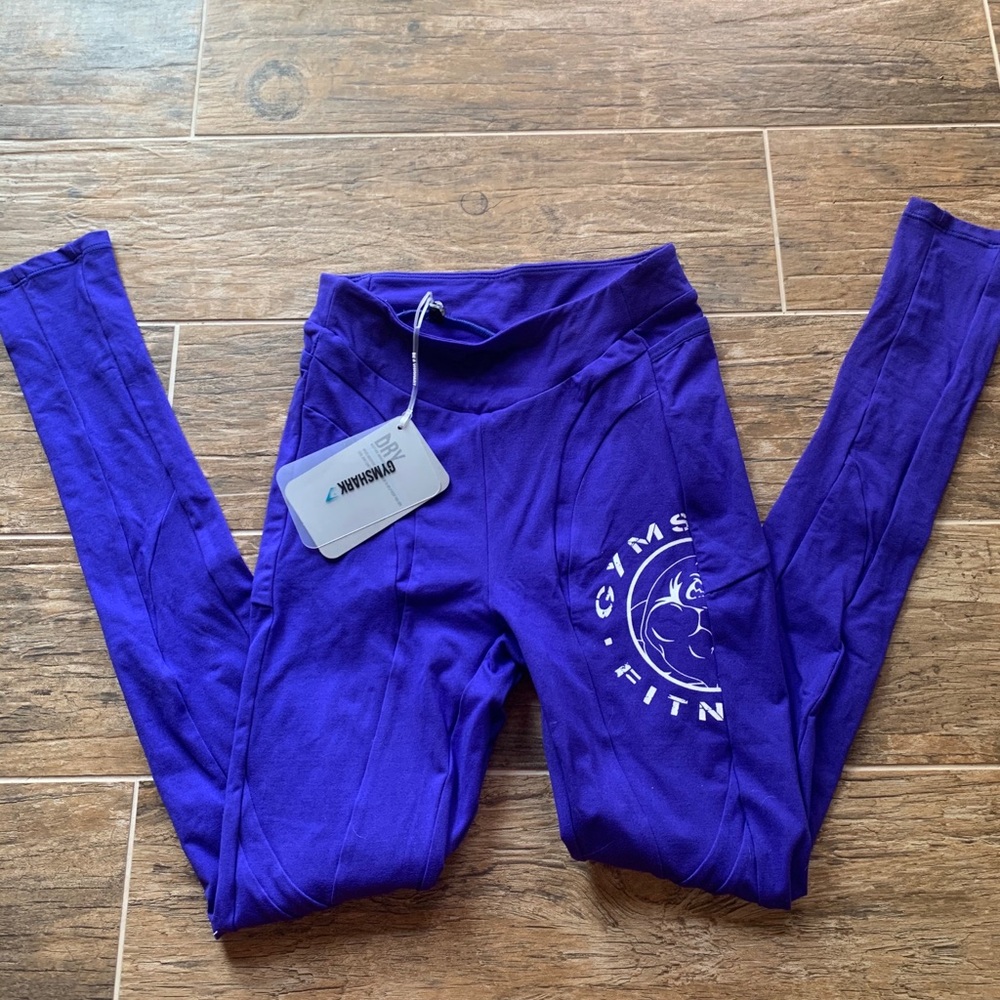 Like New Gymshark Legacy Leggings in Cobalt